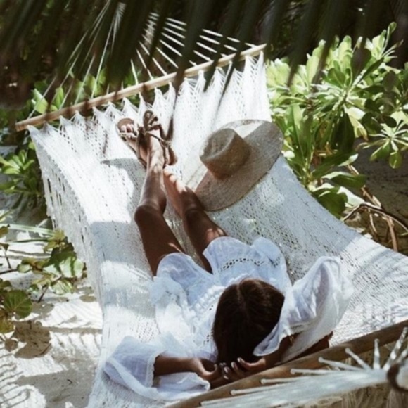 029 Bohemian White Buttonup Cut out Dress Top Cover up - Picture 4 of 5